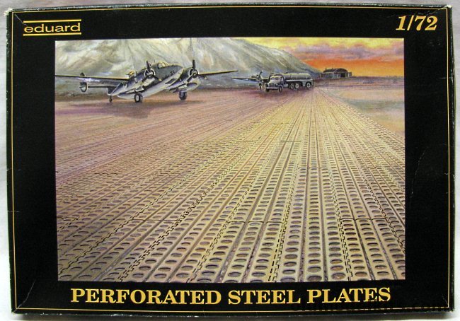 Eduard 1/72 Perforated Steel Plates Model Display Base (1/72), 7701 plastic model kit